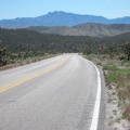 The eight-mile downhill to Nipton on Nevada 164 begins!