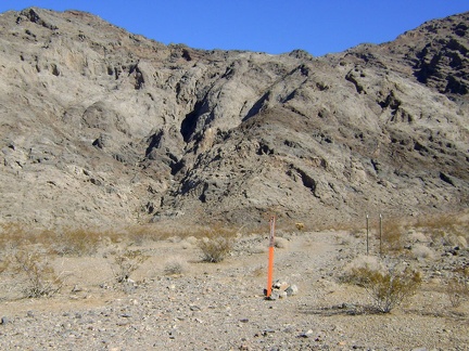 I stare intently at the Old Dad Mountain block as I pass by, wishing I had enough time and water to do a day hike here