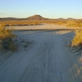 Here it is: Kelbaker Road, Mojave National Preserve, approximately 3100 feet elevation; pavement again, I'm so excited