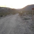 This four-wheel drive sign is the first sign I've seen on Jackass Canyon Road