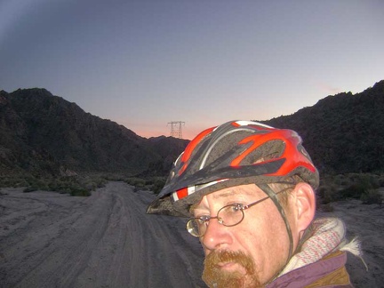 Bla, I can't ride through this deep kitty litter, it's getting dark, and I'm not down at Devil's Playground yet