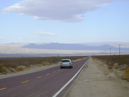 I have 8 miles of downhill on Kelbaker Road before I reach Kelso, but a strong headwind is slowing me down