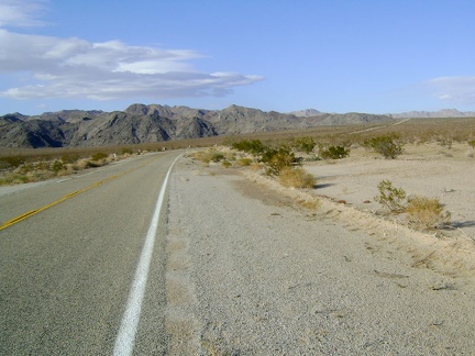 After the nice break at Kelso Depot, it's time to start the 12-mile climb up to the Kelbaker Road summit