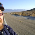 20 minutes later, I'm around the bend on Kelbaker Road, with the Providence Mountains further and further behind me