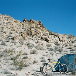 Day 1: Baker, California to Kelbaker Road campsite, Mojave National Preserve