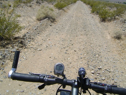 I fetch my bike at the tent and ride the almost two miles down to Kelso Depot