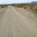 The final part of Cornfield Spring Road, which is shared with the road to Rex Mine, is quite sandy