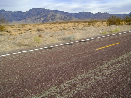 On my left as I climb Kelbaker Road are the Providence Mountains, where I hiked the past two days