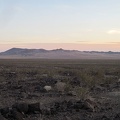 Pink begins to fade as I point myself toward my campsite at the base of the mountains ahead and keep walking