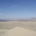 On top of Kelso Dunes, I'm taking in the views of this end of Mojave National Preserve