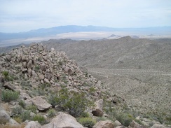 The views across Kelso Mountains toward the Kelso Dunes, and the Granite Mountains beyond, are inspiring