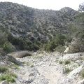 After refilling water at Keystone Spring again, I still have a bit more downhill on the old Keystone Canyon Road