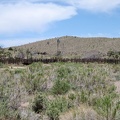 Across the road from the old Barnwell water tank is a corral and another windmill