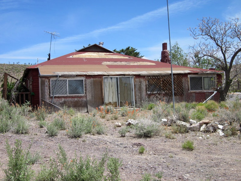 This old house at Barnwell, Mojave National Preserve looks like it was once well cared for