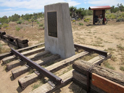 A bit beyond the OX Ranch site is a private, by-reservation-only campground called 'Mojave Desert Outpost'
