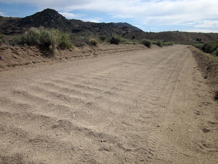 I rattle my way across the part of Cedar Canyon Road that crosses Watson Wash