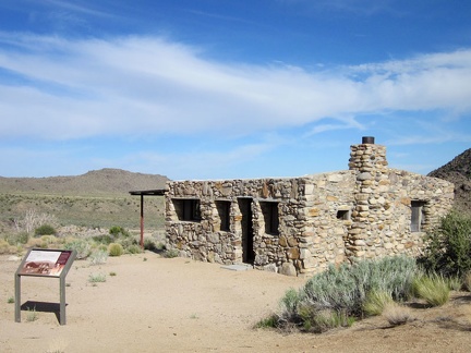 After crossing Watson Wash, I turn off Cedar Canyon Road to visit the Bert Smith rock house