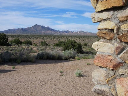 The Bert Smith rock house has an excellent view from the front door