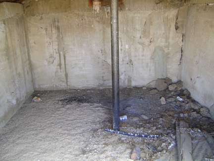 I take a peek inside the dugout at the old Thomas Place homestead