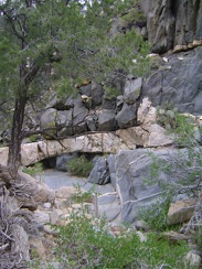 There's a lot of interesting rock in this canyon