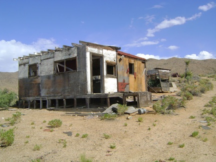 The Macedonia Canyon cabin has definitely seen better days