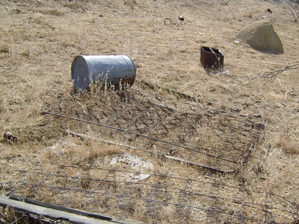 More junk near the Macedonia Canyon cabin!