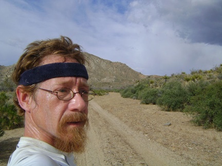 I've got 700 feet of elevation gain on Macedonia Canyon Road ahead of me and I'm sweating hard already!