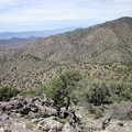 Looking to my right, I see the high point of this range, McCullough Mountain, at just over 7000 feet