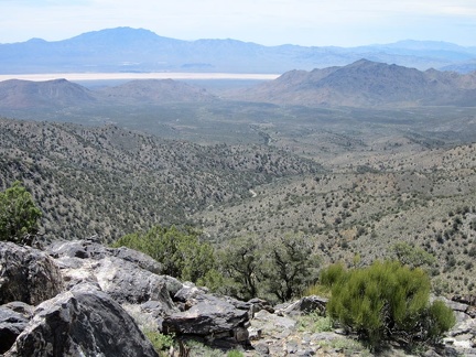 I bet the valley below, between here and the Lucy Gray Mountains in the middleground, would be an interesting place to explore
