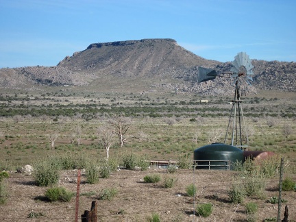 The Round Valley area of Mojave National Preserve includes quite a bit of private land