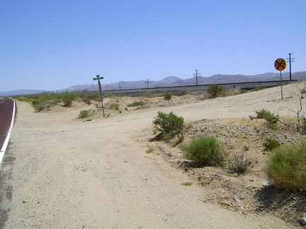 Globe Mine Road; I camped three nights up this road on my 2008 trip