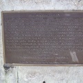 Information plaque on Mojave Road marker at junction of Cedar Canyon Road and Kelso-Cima Road
