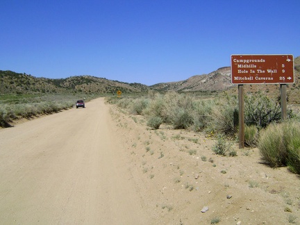 Cedar Canyon Road is scenic, but I'm always so happy when I reach the junction of Black Canyon Road at 5000 feet