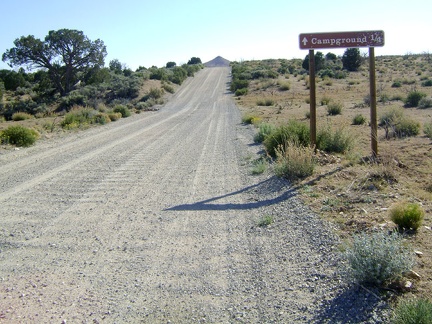 Almost at Mid Hills campground, Mojave National Preserve