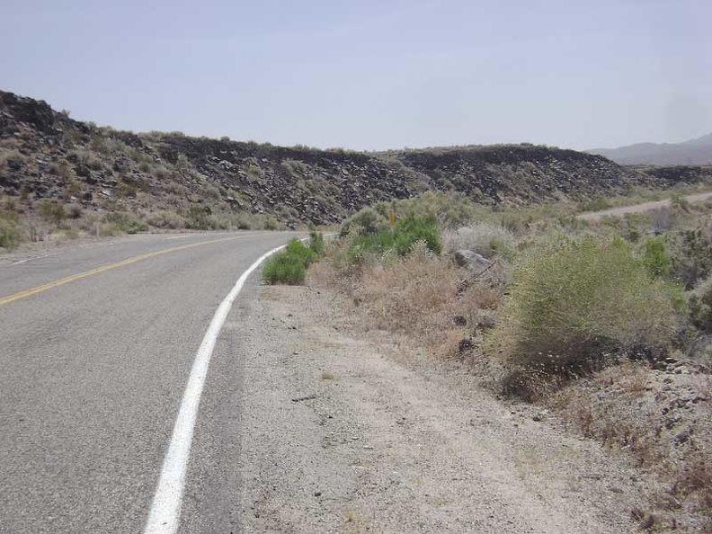 I always enjoy passing the lava flows along Kelbaker Road just beyond the road to Indian Springs