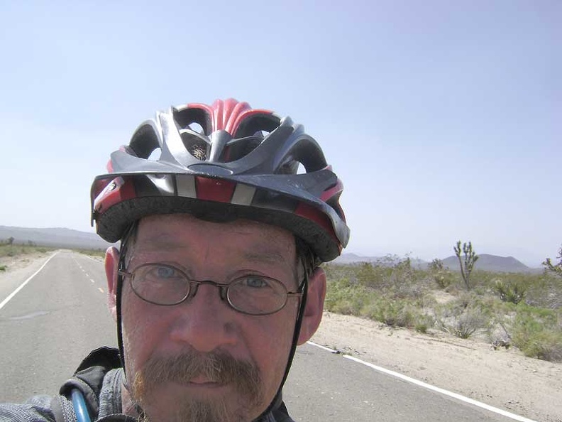 I keep pedalling slowly up Kelbaker Road, Mojave National Preserve