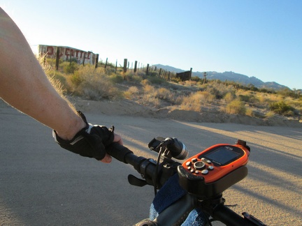 It's always fun to pass by the old OX Ranch site on Ivanpah Road