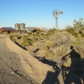 I ride over to the old windmill and corral at the OX Ranch site and spend a moment looking around