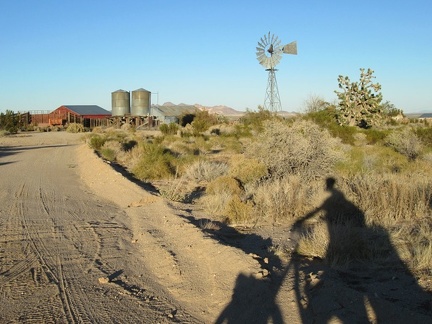 I ride over to the old windmill and corral at the OX Ranch site and spend a moment looking around