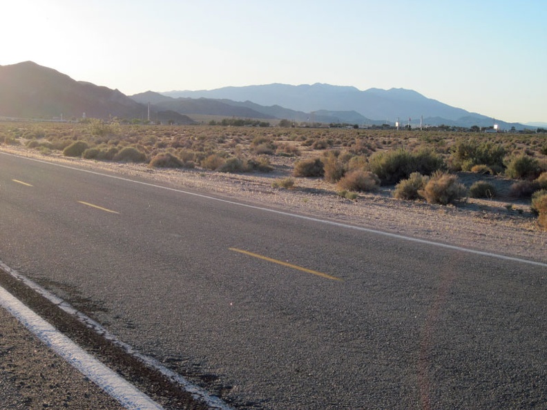 There it is: Baker, California, the end (and beginning) of this trip