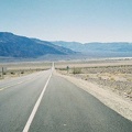 After the descent down Daylight Pass Road, I cross Death Valley on Highway 190