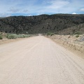 The north end of Black Canyon Road is a nice straight downhill to the "T" intersection at Cedar Canyon Road