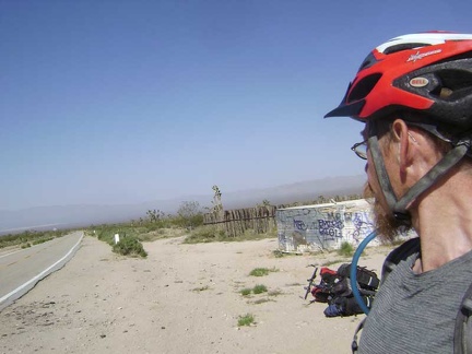 I stop briefly at the old corral on the way down Morning Star Mine Road