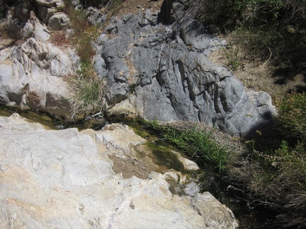 The stream in upper Butcher Knife Canyon is not big, but it is constant