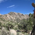 That rock outcrop on the ridge line at far left looks like a hawk's head