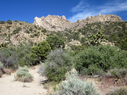 More rocky ridges near Cabin Springs