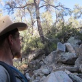 Just look at the rocks and keep climbing upward!