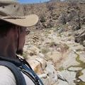 Further up this unnamed spring, the water flow thins out a little, but I'm still surprised to discover this