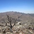 I'm just high enough now that I get perspective on most of my Butcher Knife Canyon hiking route two days ago