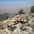 Up on Cliff Canyon Spring Peak #2 at about 6550 feet elevation is a claim marker and lots of low-growing cacti